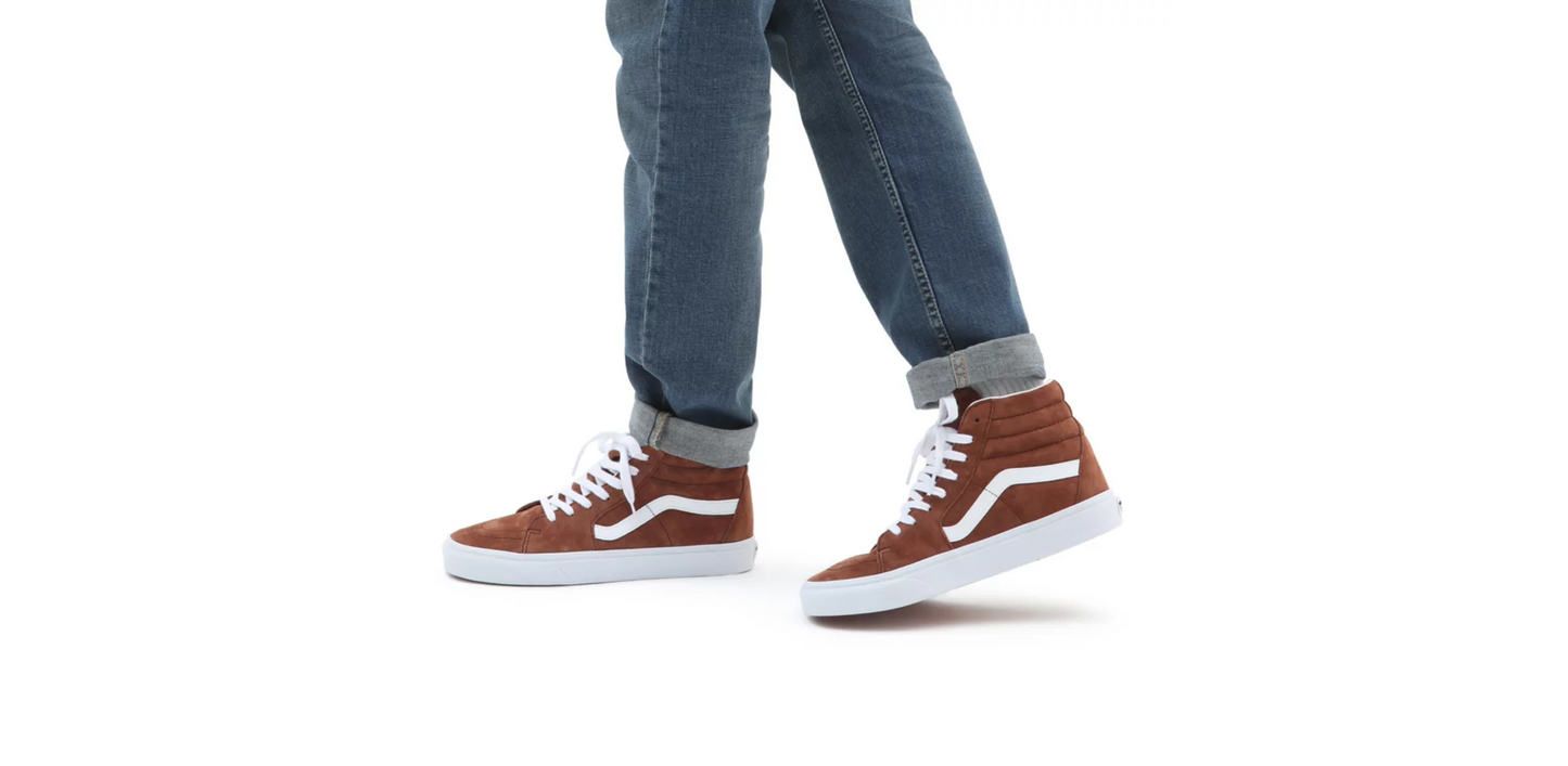 VANS - SK8-HI Pig Suede Tortoise Shell