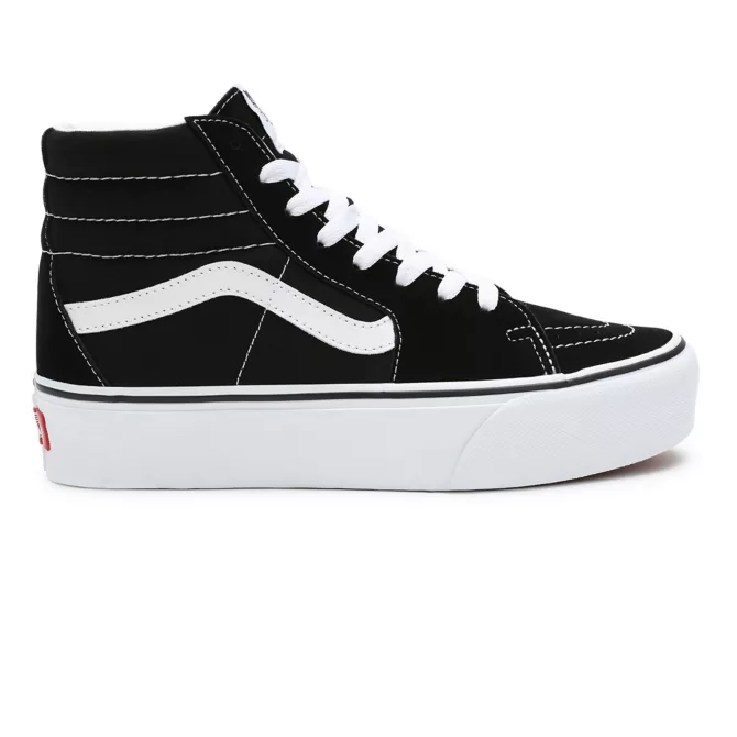 VANS - SK8-Hi Platform 2.0 Black/White