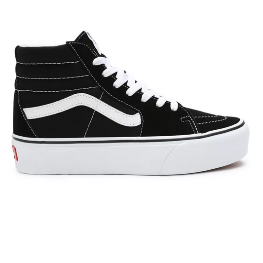 VANS - SK8-Hi Platform 2.0 Black/White