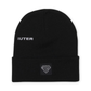 IUTER - Logo Fold Beanie Black