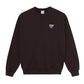 POLAR SKATE - Dave Crewneck New Sport Choccolate