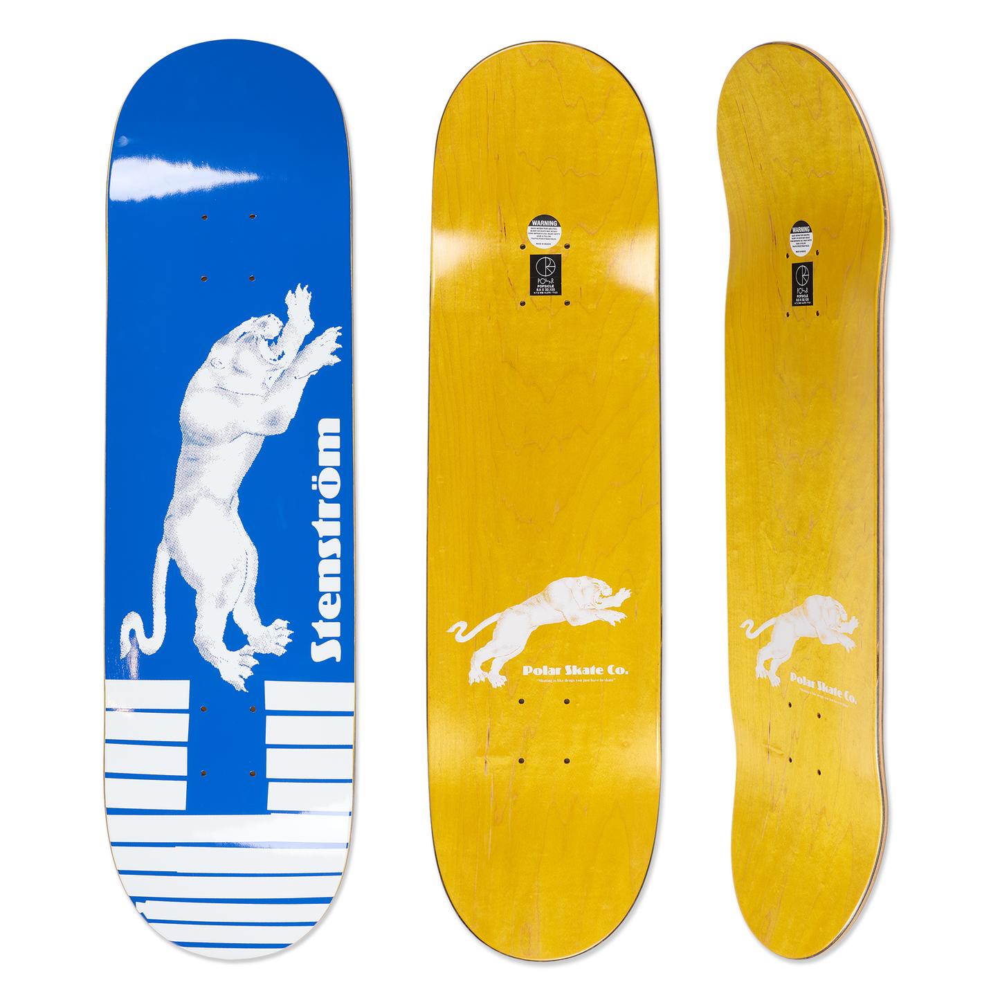 POLAR SKATE - Dvid Stenstrom Tape & Panter Deck