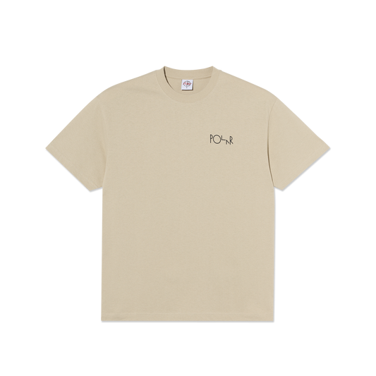 POLAR SKATE - No Complies Forever T-Shirt Sand
