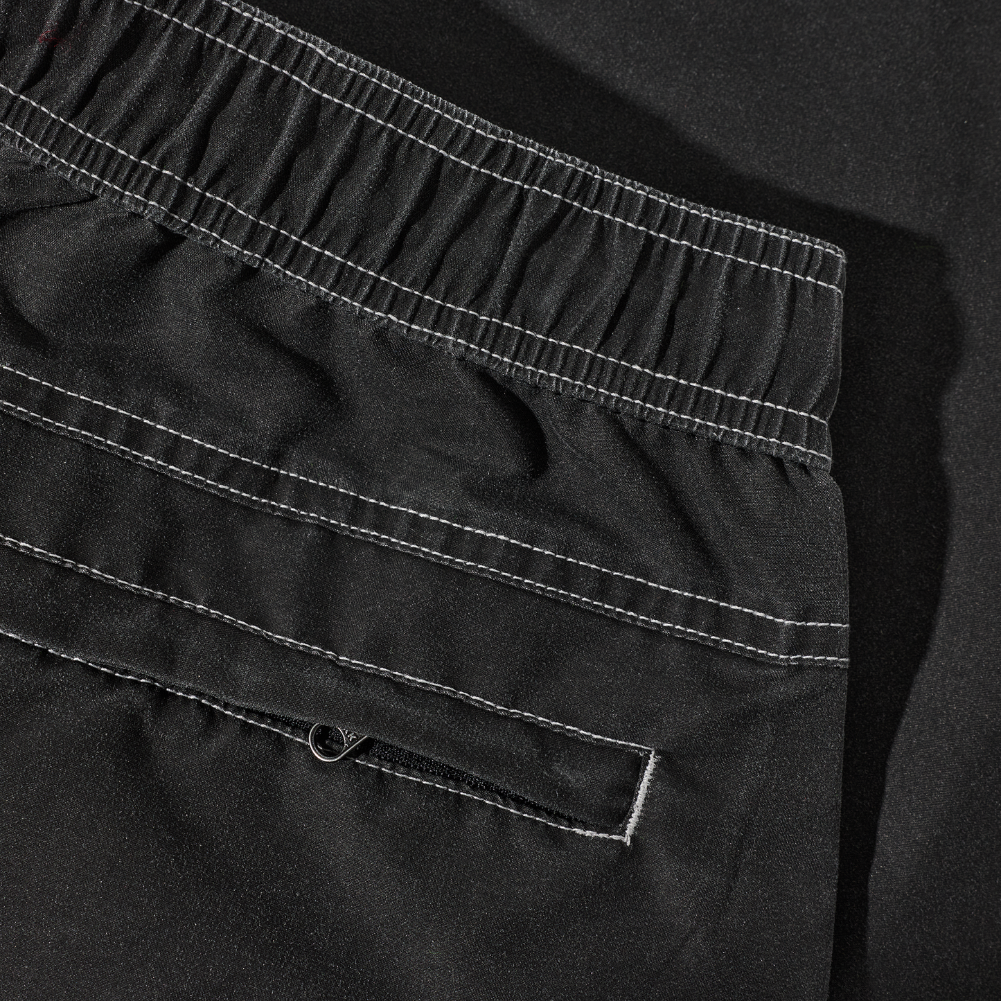 POLAR SKATE - Ziggy Swim Shorts Black