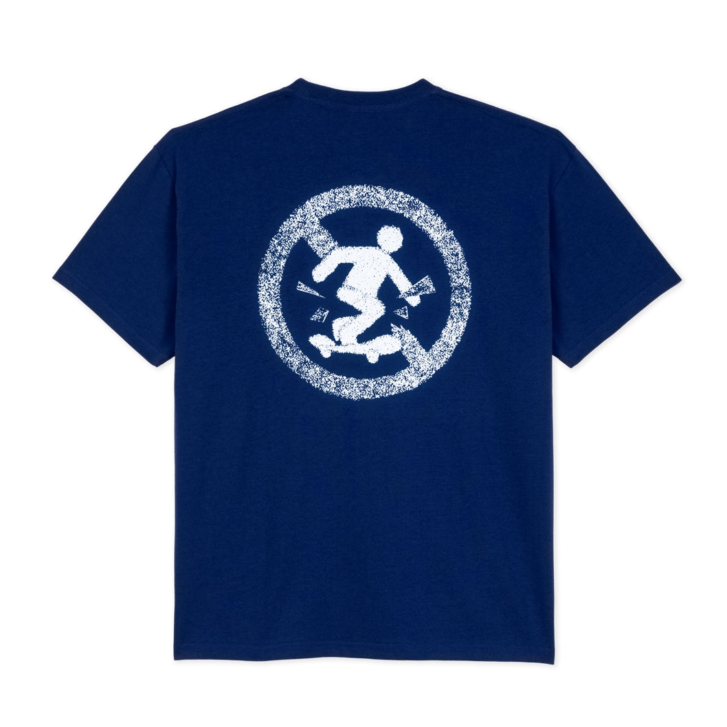 POLAR SKATE - Don't Play T-Shirt Deep Royal Blue