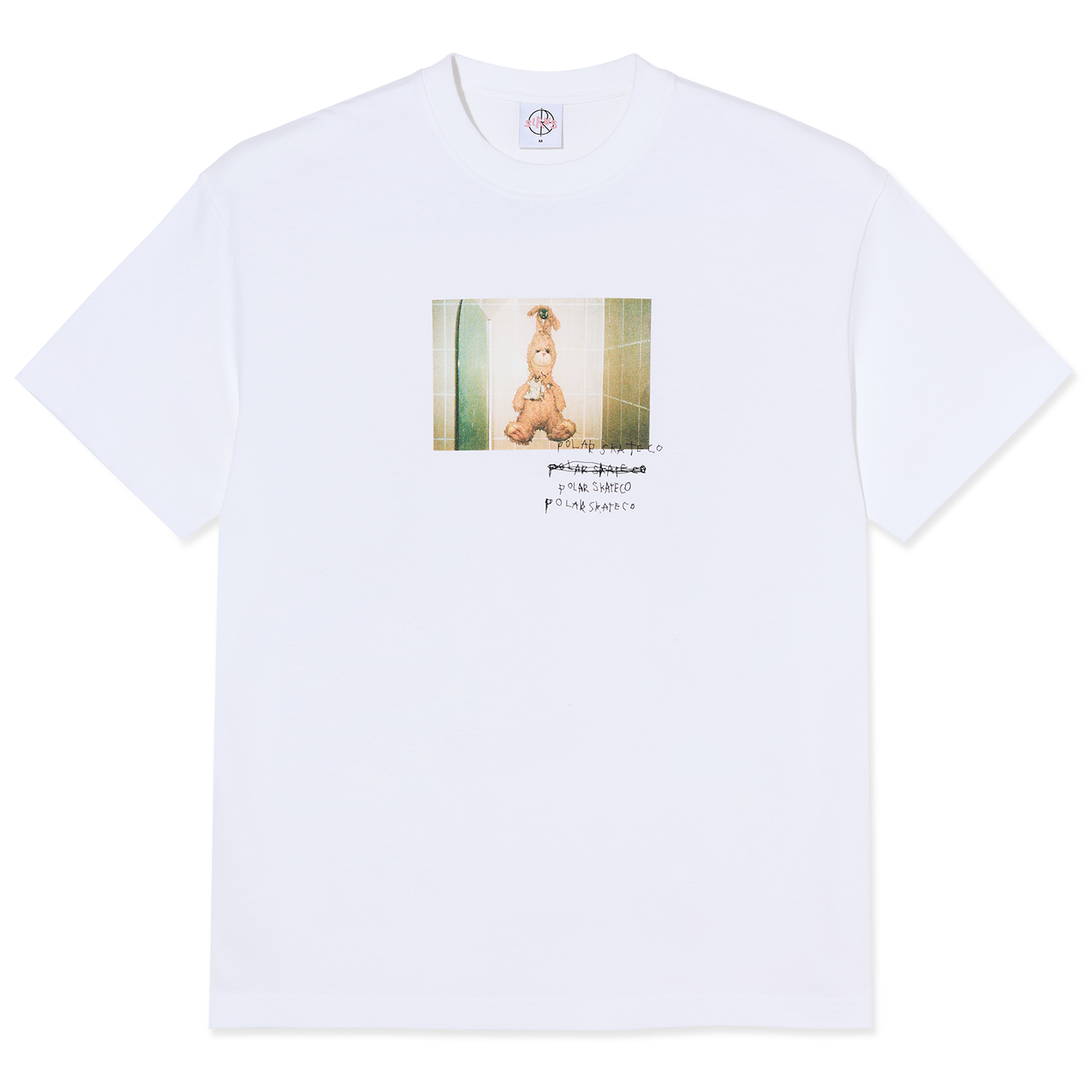 POLAR SKATE - Bunny 2 T-Shirt White