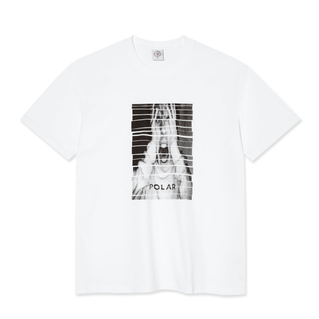 POLAR SKATE - Scream T-Shirt White