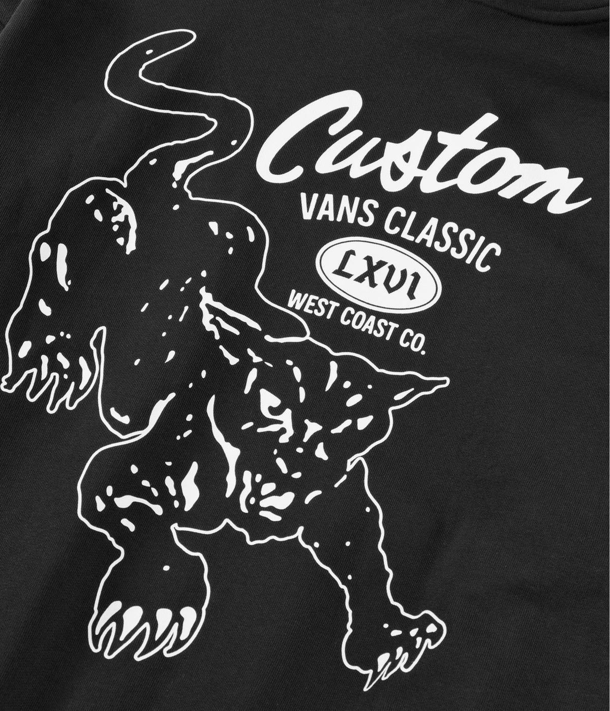 VANS - Custom Cat Hoodie Black