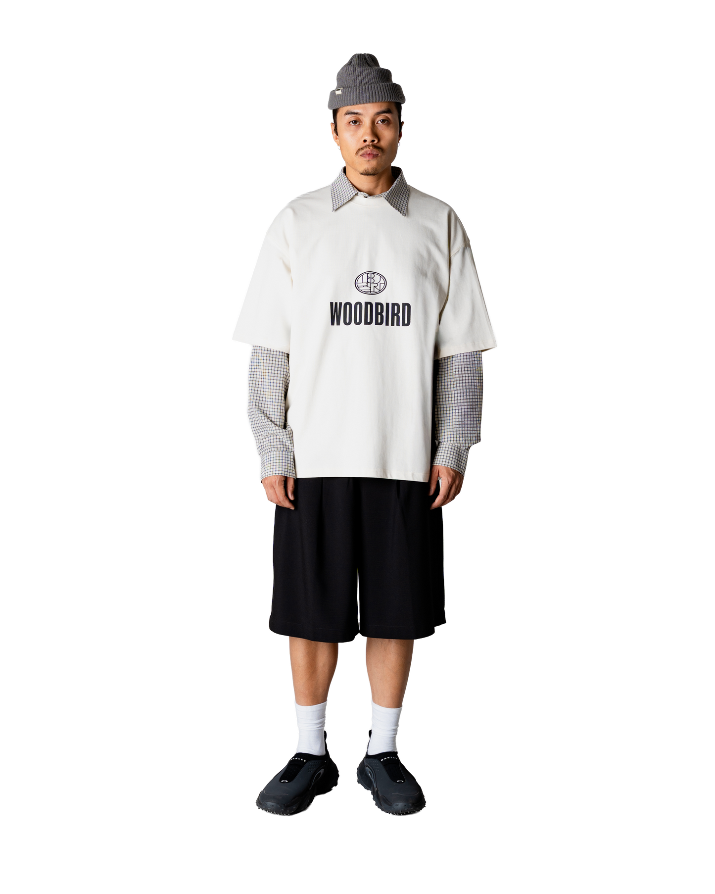 WOODBIRD - WBBeam Nine T-Shirt Offwhite