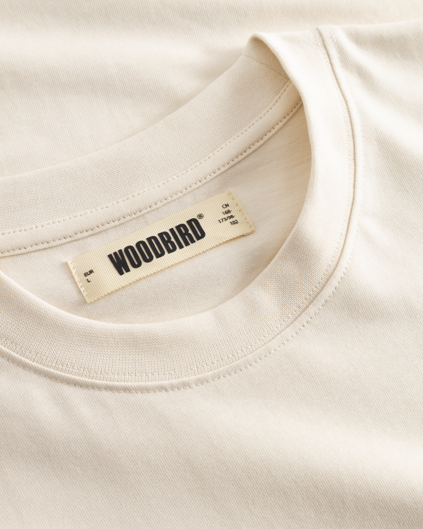 WOODBIRD - WBBeam Nine T-Shirt Offwhite