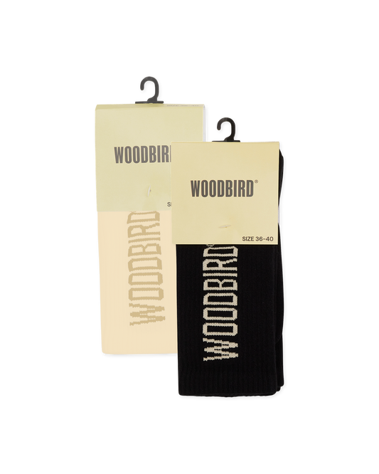 WOODBIRD - WBTennis Multi Logo Socks 2 Pack