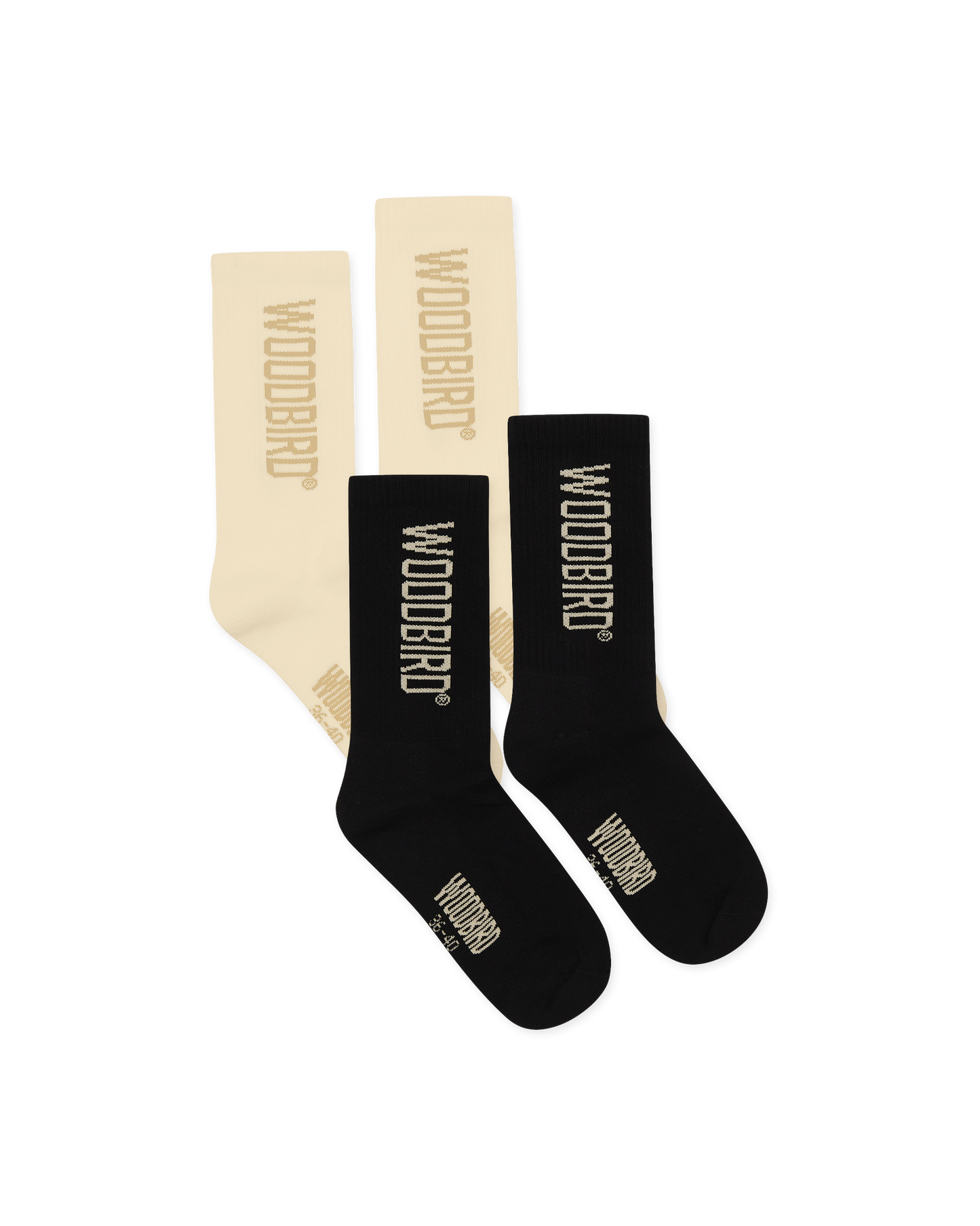 WOODBIRD - WBTennis Multi Logo Socks 2 Pack