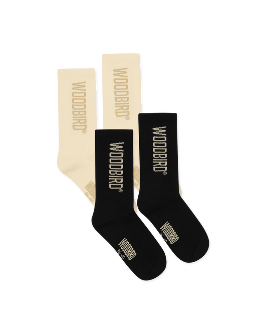 WOODBIRD - WBTennis Multi Logo Socks 2 Pack