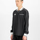 ALPHA INDUSTRIES - Track Tricot Polo Longsleeve Black