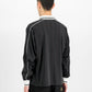 ALPHA INDUSTRIES - Track Tricot Polo Longsleeve Black