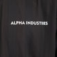 ALPHA INDUSTRIES - Track Tricot Polo Longsleeve Black
