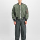 ALPHA INDUSTRIES - MA-1 Distressed Bomber Vintage Green