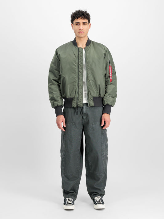 ALPHA INDUSTRIES - MA-1 Distressed Bomber Vintage Green