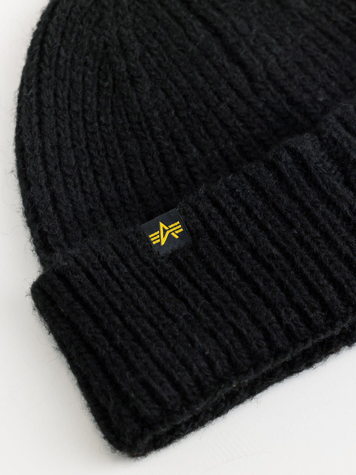 ALPHA INDUSTRIES - A-4 Watch Vintage Beanie Black