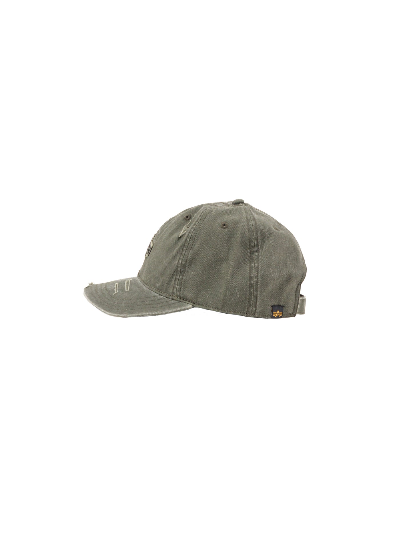 ALPHA INDUSTRIES - Acid Logo Cap Dark Olive