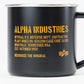 ALPHA INDUSTRIES - Alpha Steel Mug Black