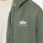 ALPHA INDUSTRIES - Basic Zip Hoodie Dark Olive