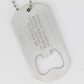 ALPHA INDUSTRIES - Bottle Opener Keychain