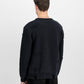 ALPHA INDUSTRIES - Distressed Logo Pullover Black