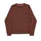ALPHA INDUSTRIES - Dye To Match Mid Logo Sweater Brown
