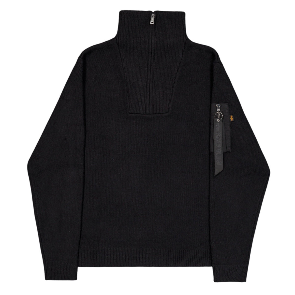 ALPHA INDUSTRIES - Knitted Troyer Black