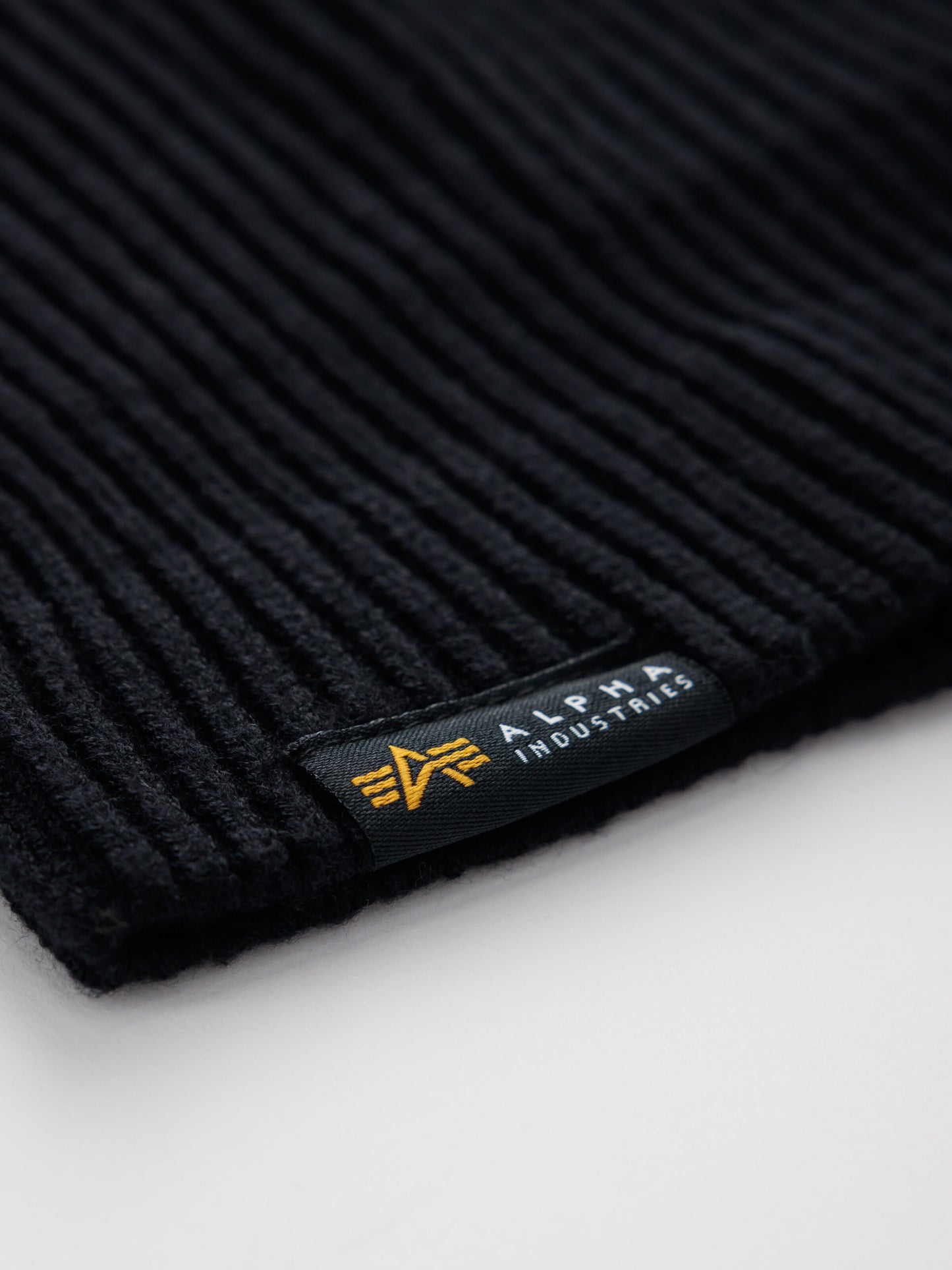 ALPHA INDUSTRIES - Label Balaclava Black
