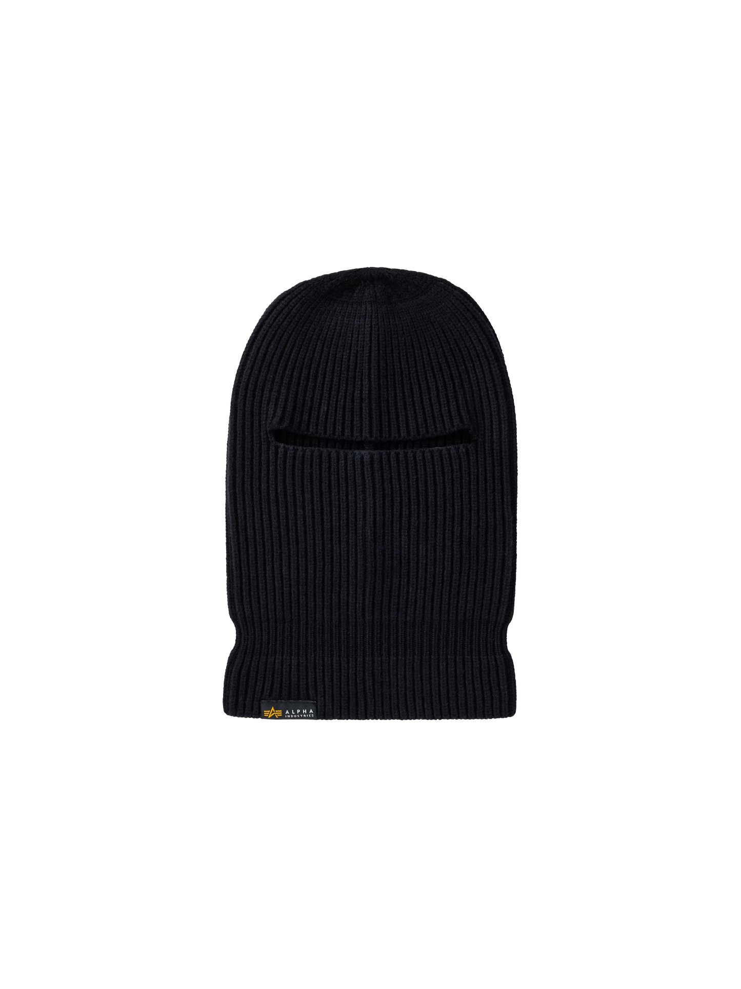 ALPHA INDUSTRIES - Label Balaclava Black