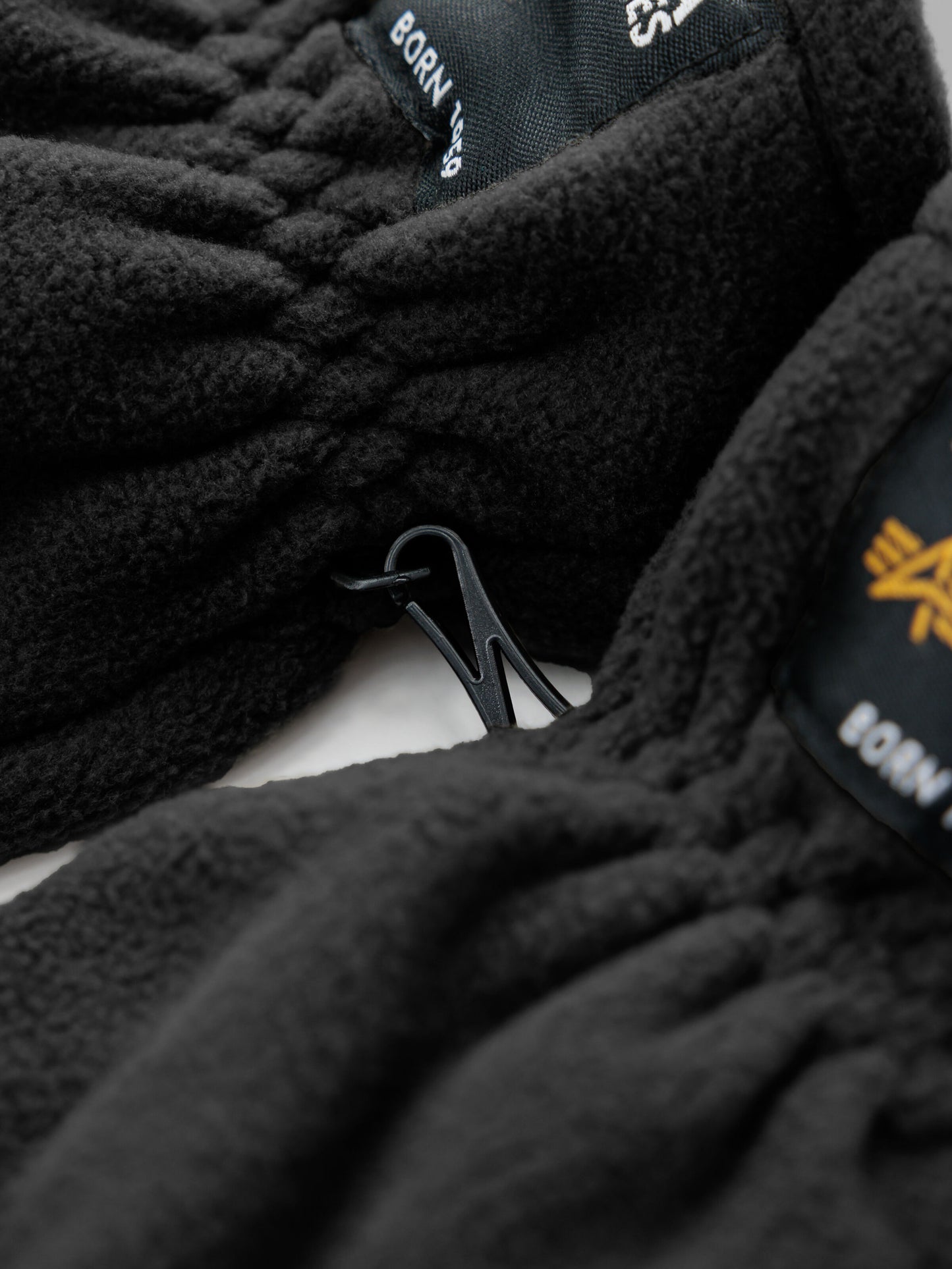 ALPHA INDUSTRIES - Label Fleece Gloves Black