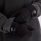 ALPHA INDUSTRIES - Label Fleece Gloves Black