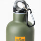 ALPHA INDUSTRIES - Logo Water Bottle Dark Olive