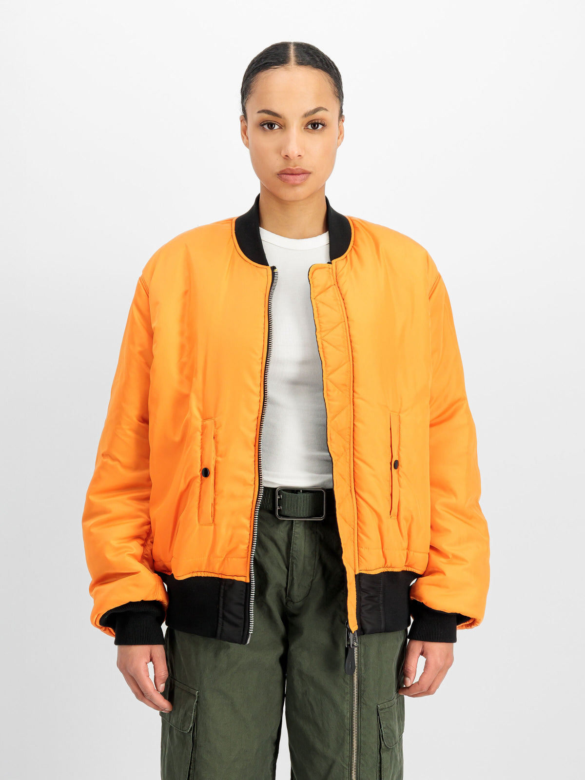 ALPHA INDUSTRIES - MA-1 Heritage Bomber Black