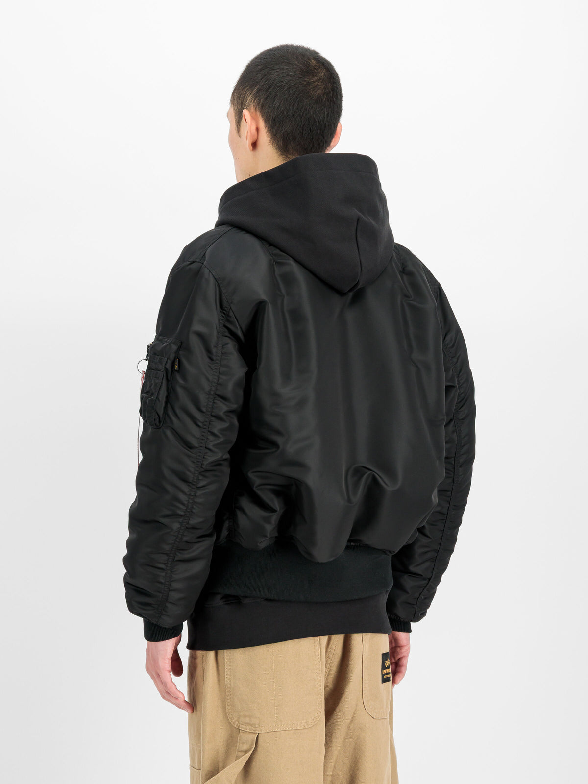 ALPHA INDUSTRIES - MA-1 Heritage Bomber Black