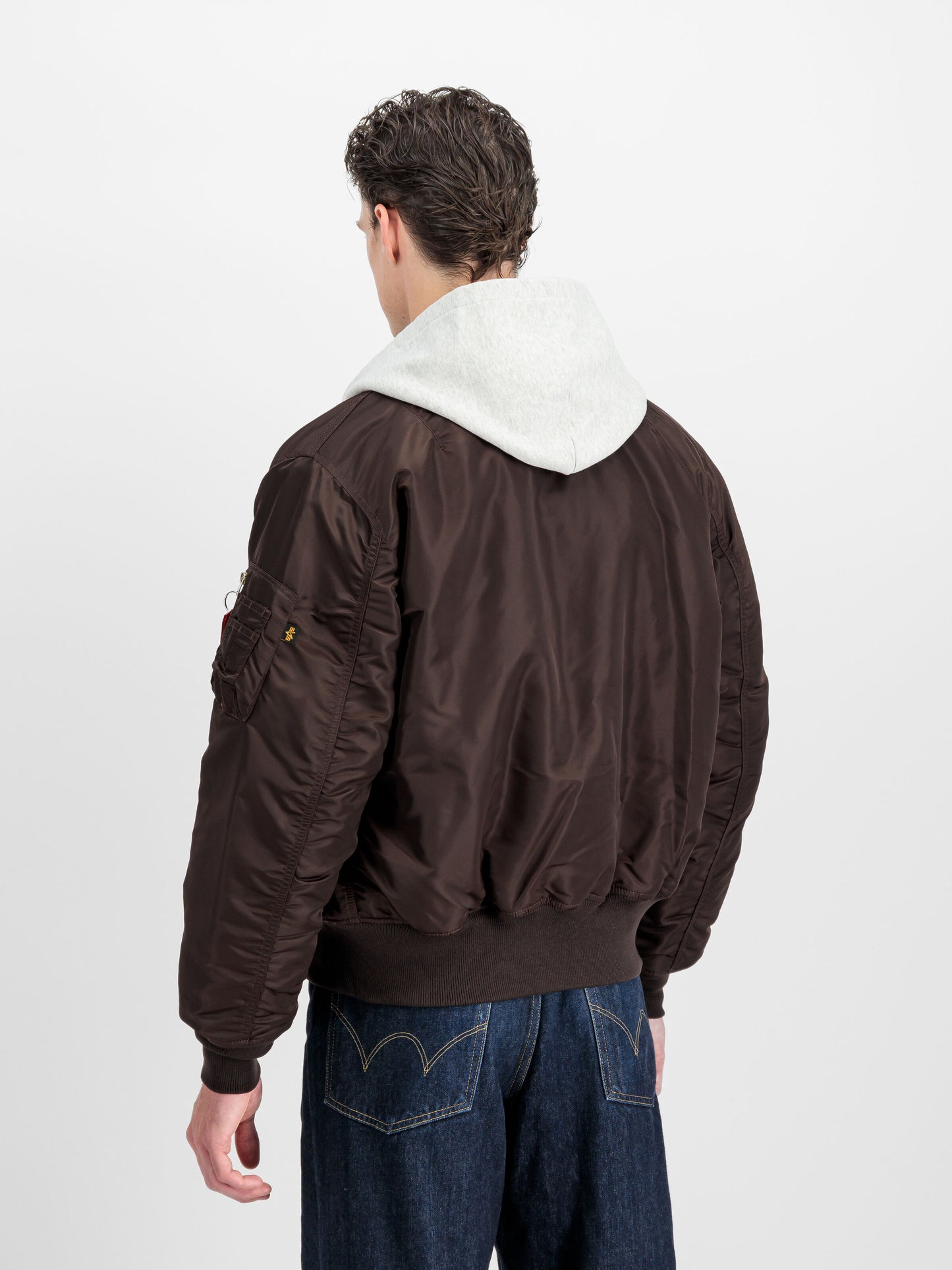 ALPHA INDUSTRIES - MA-1 Heritage Bomber Hunter Brown