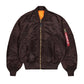 ALPHA INDUSTRIES - MA-1 Heritage Bomber Hunter Brown