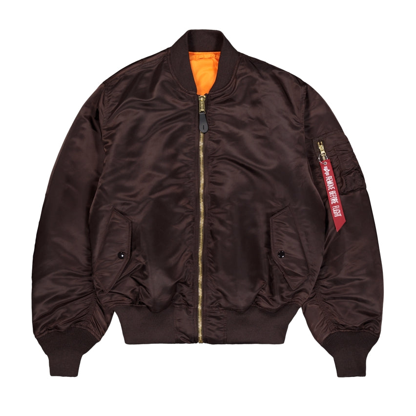 ALPHA INDUSTRIES - MA-1 Heritage Bomber Hunter Brown