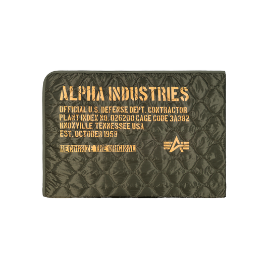ALPHA INDUSTRIES - Packable Picknick Blanket Dark Olive