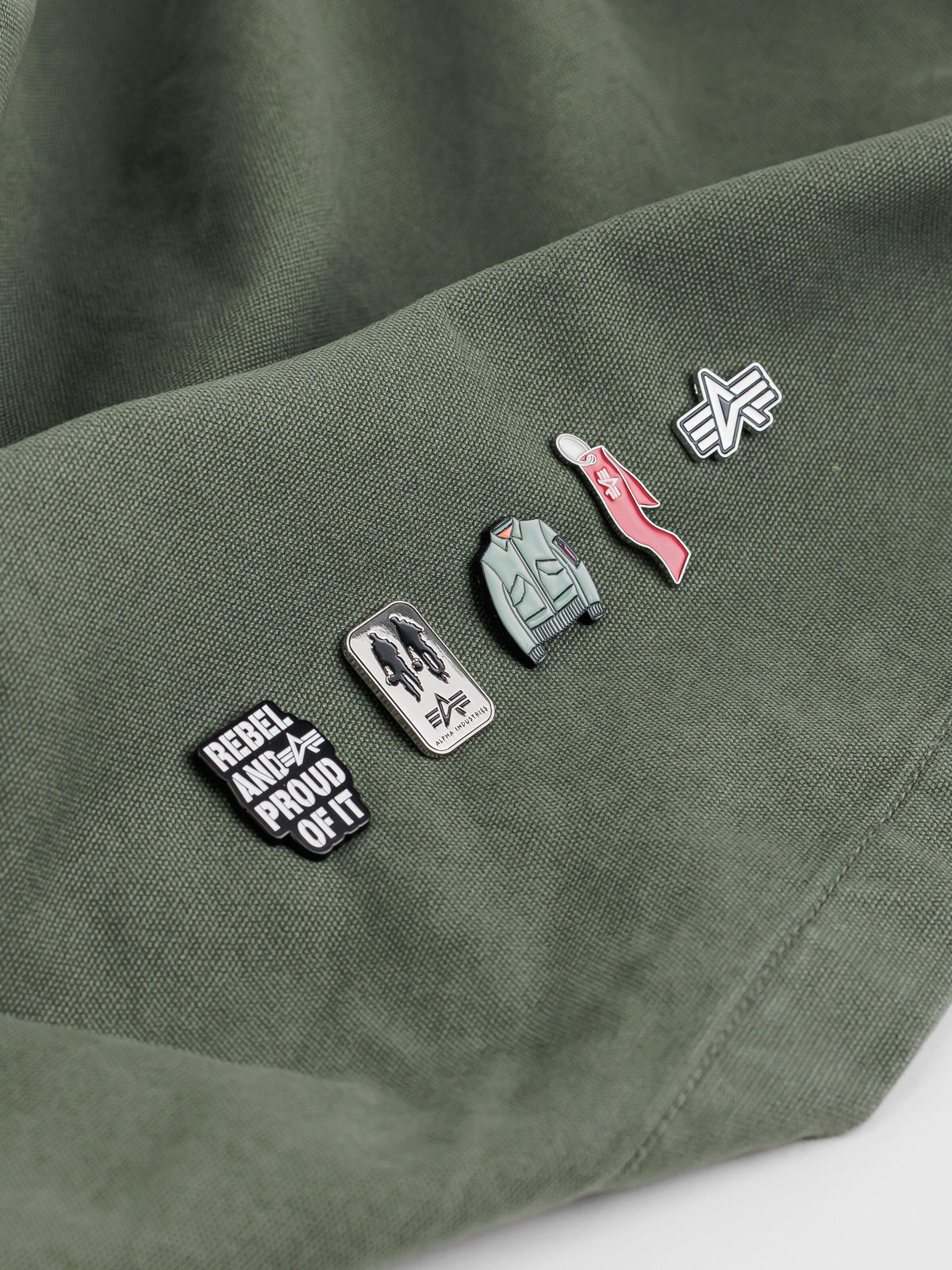 ALPHA INDUSTRIES - Pin Pack 5 Pieces