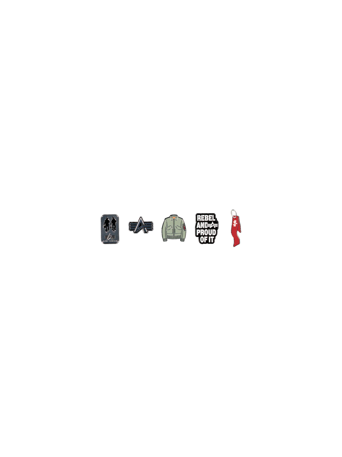 ALPHA INDUSTRIES - Pin Pack 5 Pieces