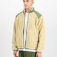 ALPHA INDUSTRIES - Sherpa Logo Jacket Off White