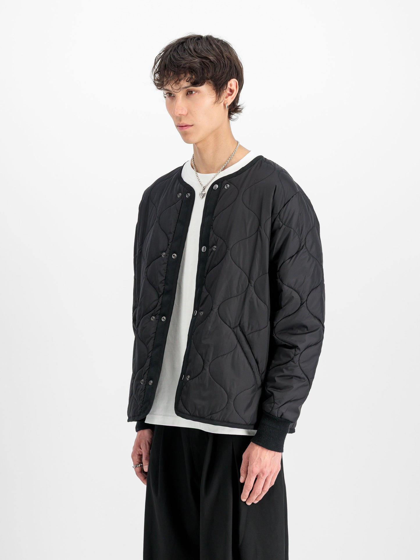 ALPHA INDUSTRIES - Studio Liner Outdoor Jacket Black