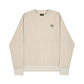 ALPHA INDUSTRIES - Studio Waffle Crewneck Organic Beige