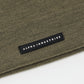 ALPHA INDUSTRIES - Rubber Logo Beanie Dark Olive