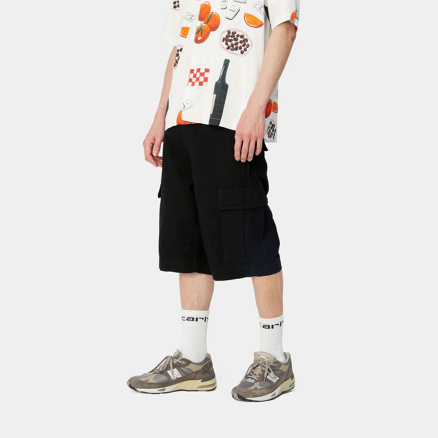 CARHARTT WIP - Regular Cargo Short Black