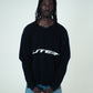 IUTER - Armor Waffle L/S T-Shirt Black
