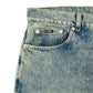 IUTER - Baggy Denim Shorts Blue Acid